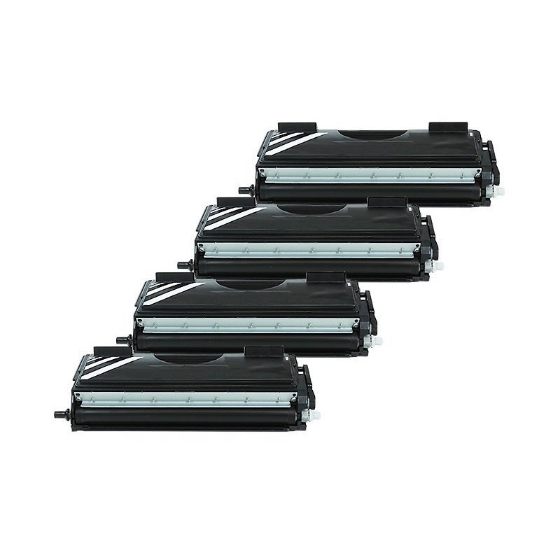 Compatible Brother TN-7600 Toner Black Spar Set (4 pieces)