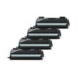 Alternativ zu Brother TN-7600 Toner Schwarz Sparset (4 Stück)