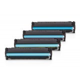 Compatible HP CF410X / 410X Toner Sparset Black, Cyan, Magenta, Yellow