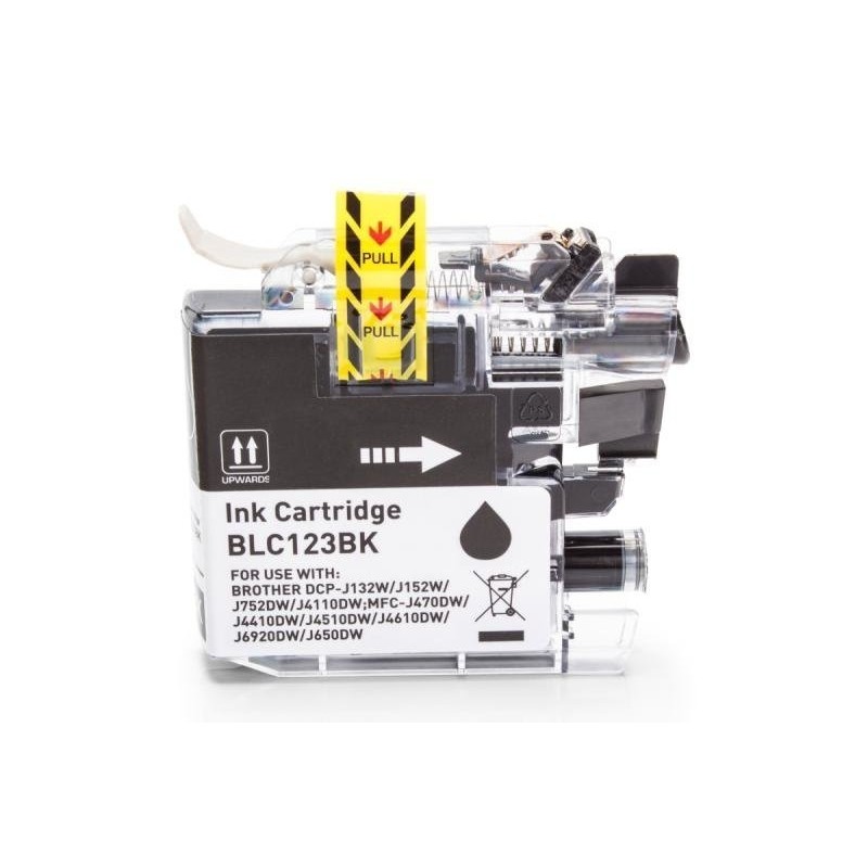 Alternativ zu Brother LC-121BK Tinte Schwarz XL