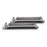 Compatible Samsung CLT-P406B/ELS Toner Black Double Pack