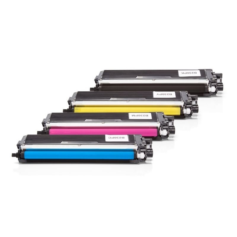 Alternativ zu Brother TN-230BK - TN-230Y Toner Sparset (Schwarz, Cyan, Magenta, Gelb)