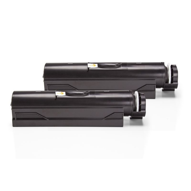 Compatible OKI 44574702 Toner Black Double pack