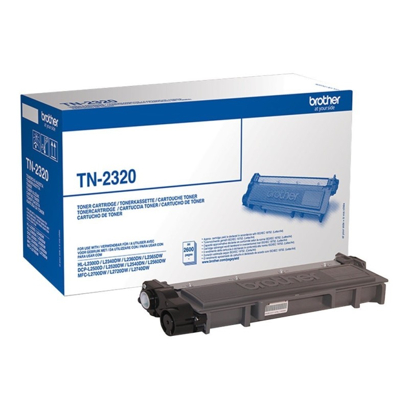 ORIGINAL Brother TN-2320 Toner schwarz hohe Kapazität -IN NEUTRALEM KARTON
