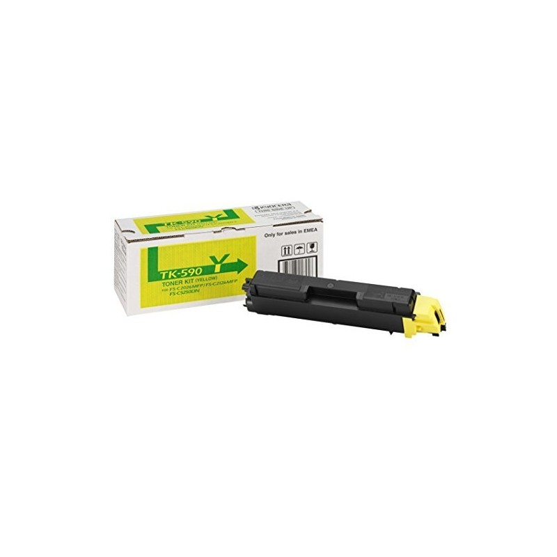 Kyocera Original TK-590Y toner yellow (1T02KVANL0)