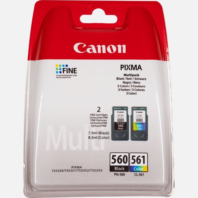 Original Canon 3713C006 / PG560CL561 ink cartridge MultiPack