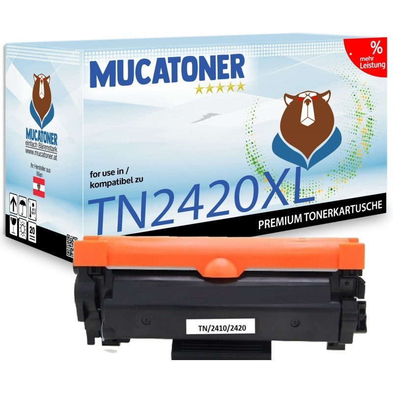 Alternativ zu Brother TN-2420 Toner Schwarz Sparset (2 stk.)