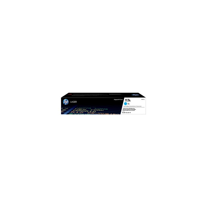 Original HP W2071A / 117A Toner cyan