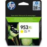 Original HP F6U18AE / 953 XL ink cartridge yellow