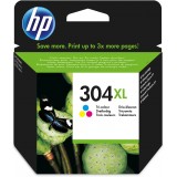 Original HP N9K07AE / 304XL print head cartridge color