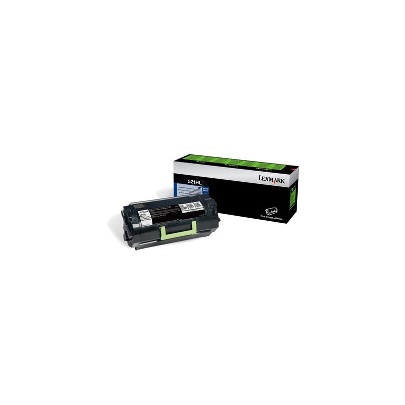 Original Lexmark 52D2H0E / 522H Toner black