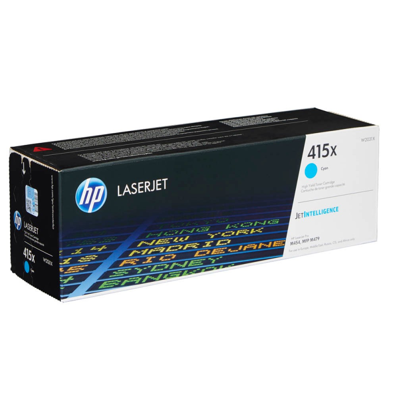 HP Original W2031X / 415X Toner Cyan (high Capacity)