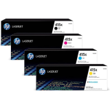 HP Original 415X Toner Value Pack (W2031X, W2033X, W2032X, W2030X)