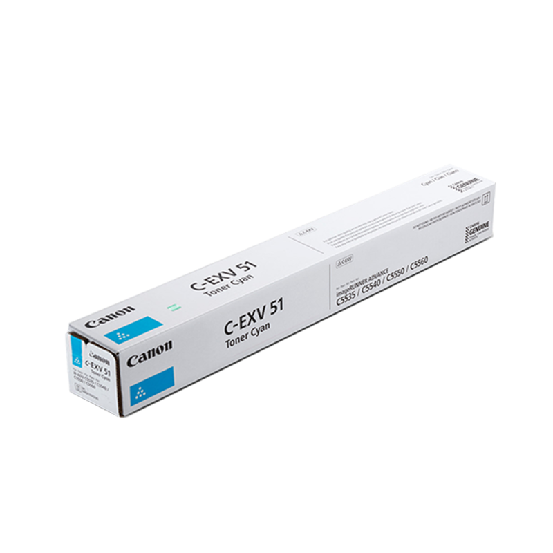 Canon Original C-EXV51 Toner Cyan (0482C002)