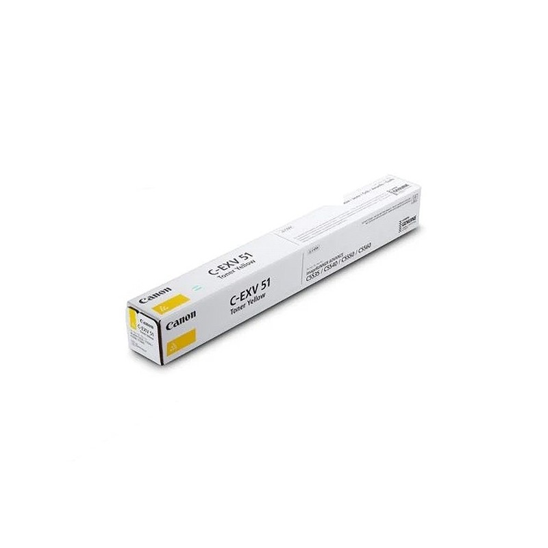 Canon Original C-EXV51 Toner Gelb (0484C002)