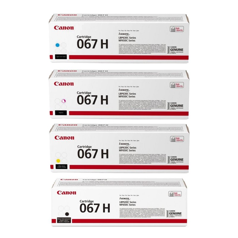 Canon Original 067H (5106C002) Toner Sparset