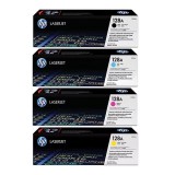 HP Original CE320A-CE323A 128A Toner Sparset