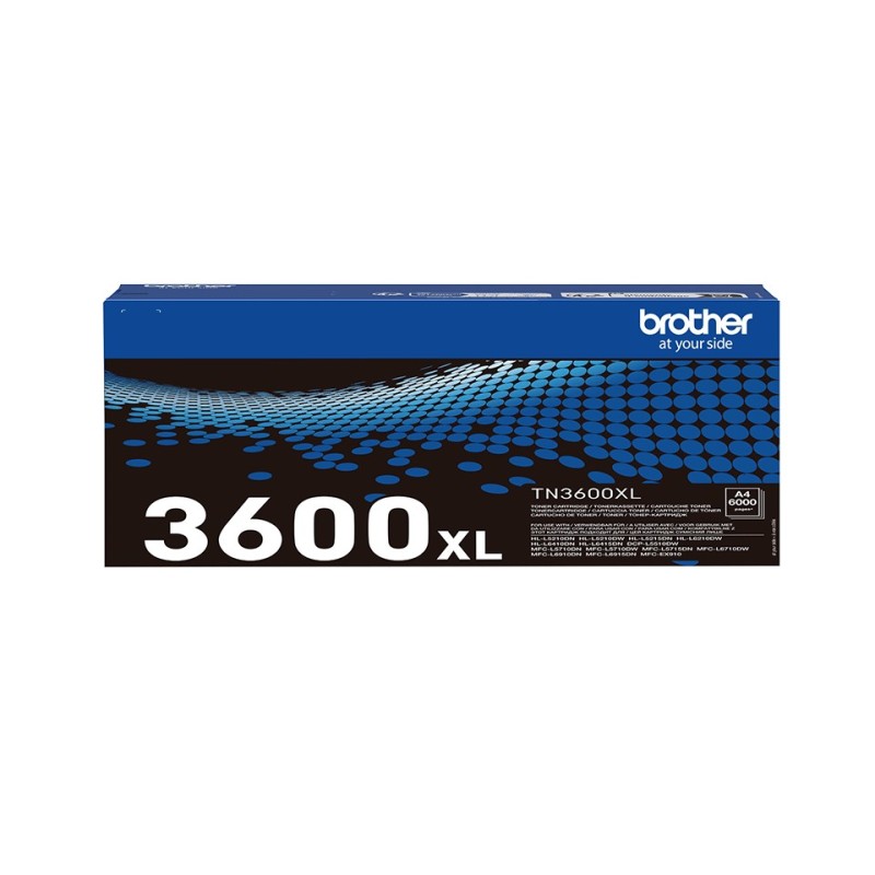 Brother Original TN-3600XL Toner Schwarz