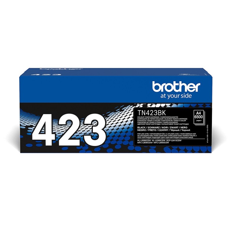 Brother Original TN-423BK Toner Schwarz