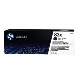 HP Original CF283XD / 83X Toner Schwarz, Double Pack