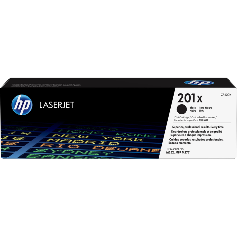 HP Original 201X (CF400XD) Toner Black Twin Pack