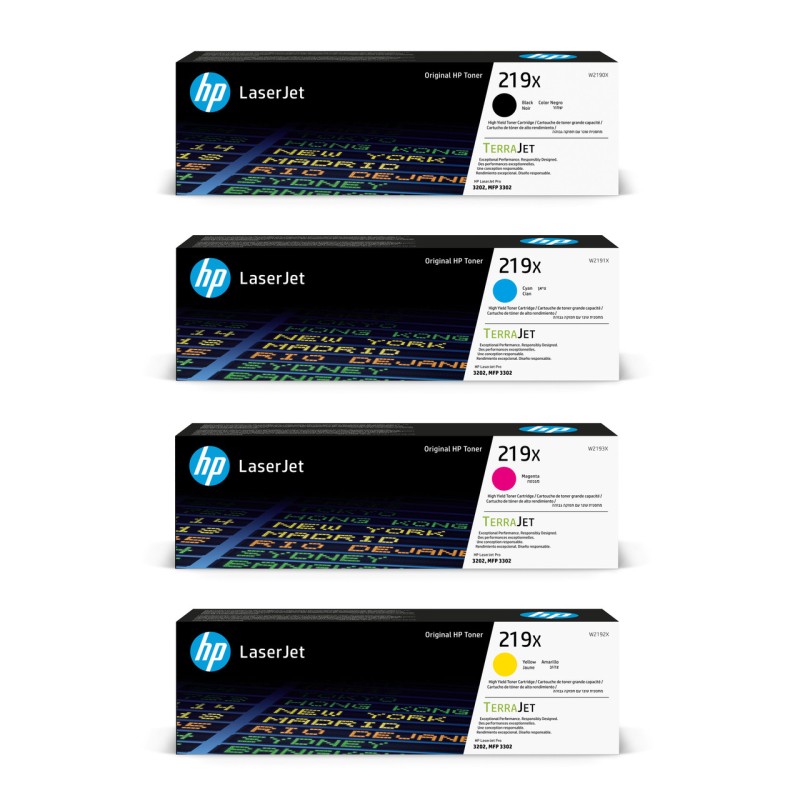 HP Original 219X Toner Sparset (CMYK)