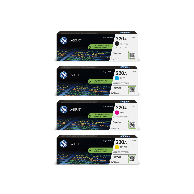 HP Original 220A Toner Sparset (CMYK)