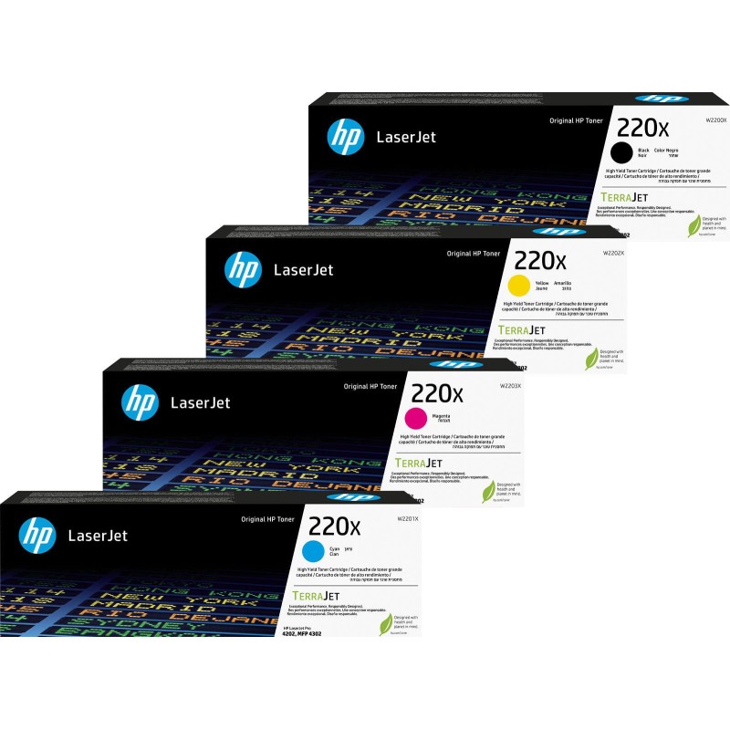 HP Original 220X Toner Sparset (CMYK)