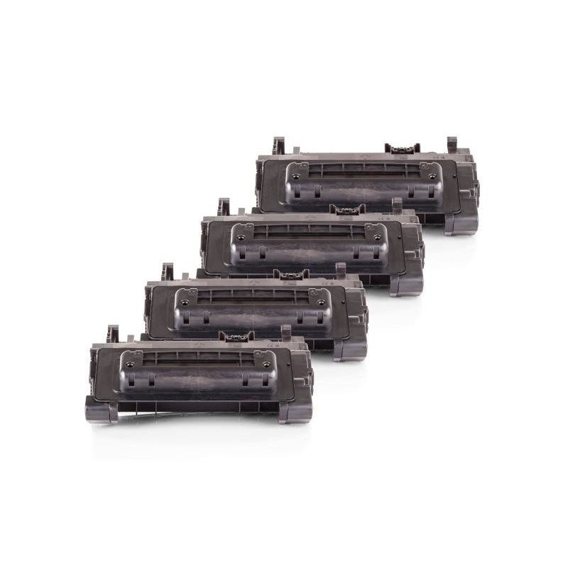 Compatible HP CE390A Toner Black Spar Set (4 pieces)