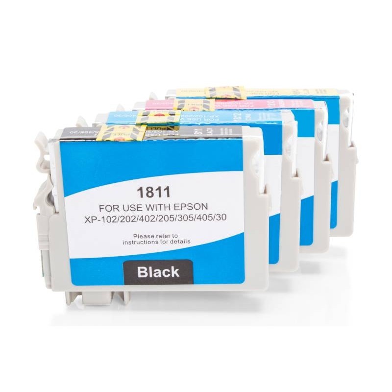 Compatible Epson C13T18164010 / 18 XL Ink saving set CMYK (4 pieces)