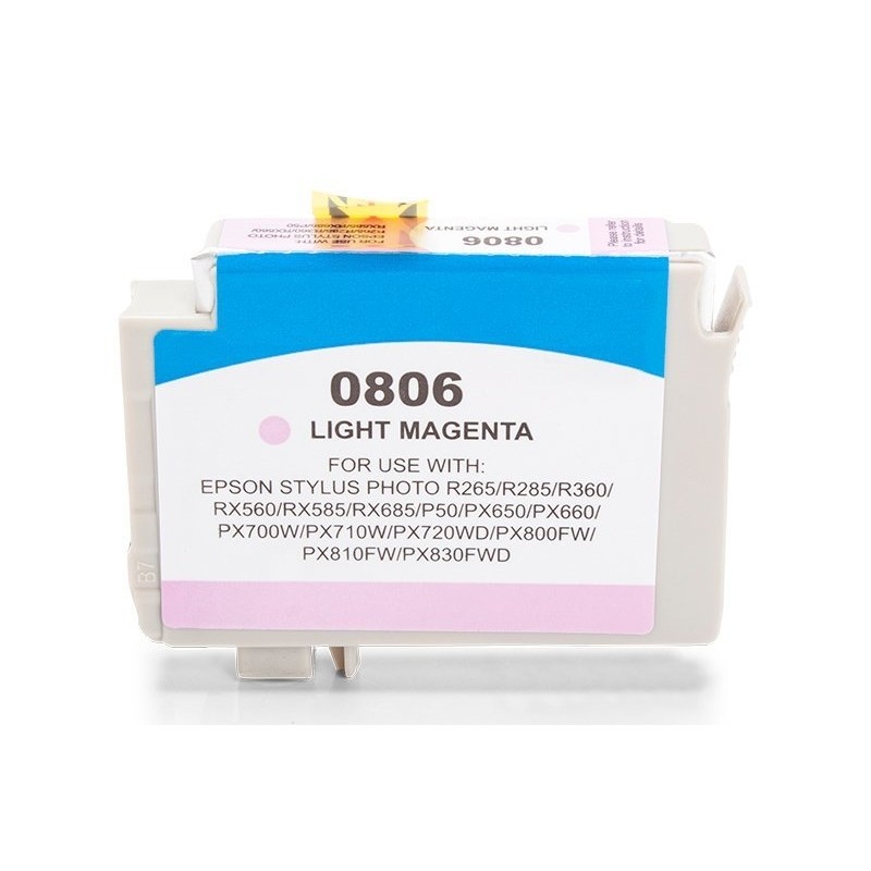 Compatible Epson C13T08064010 / T0806 Ink Light Magenta