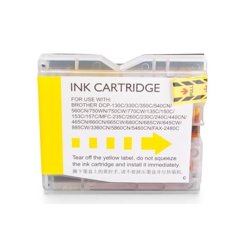 Compatible Brother LC-970 Ink Yellow