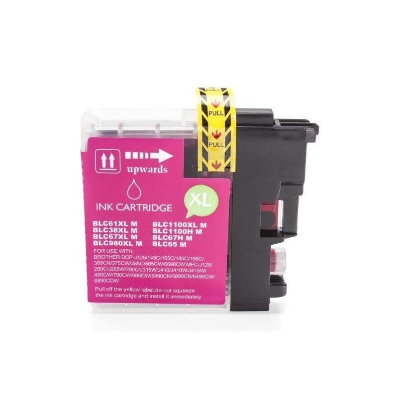 Compatible Brother LC-1100 M Ink Magenta