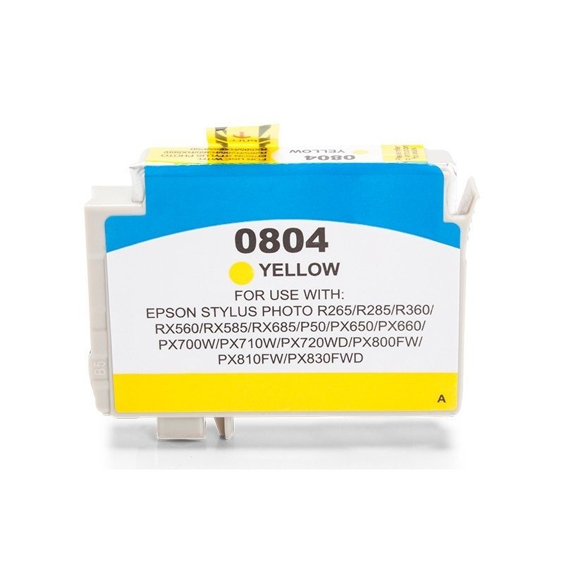 Compatible Epson C13T08044010 / T0804 ink Yellow