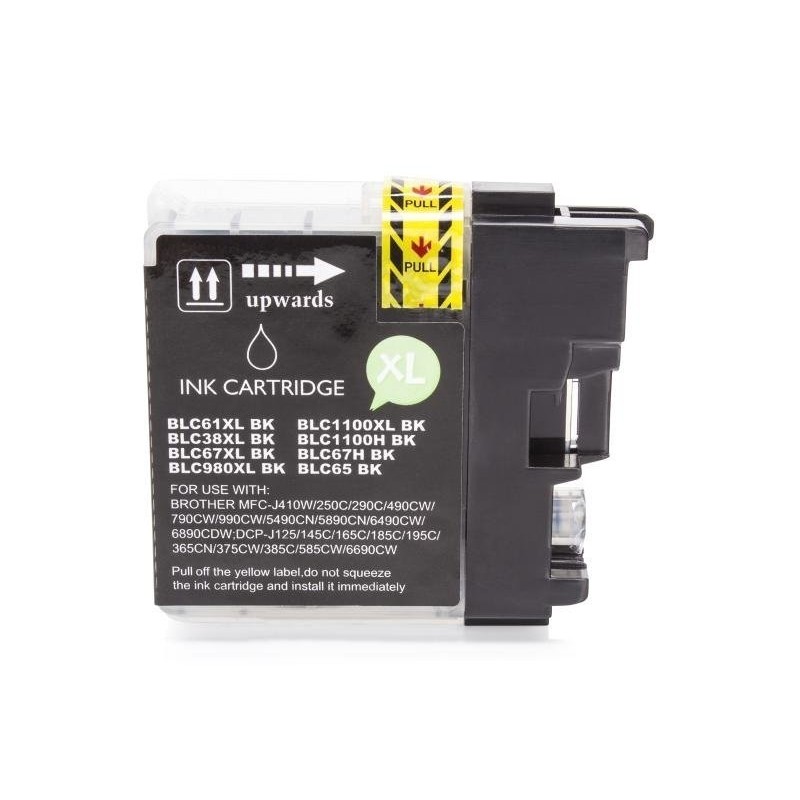 Alternativ zu Brother LC-980 BK Tinte Schwarz