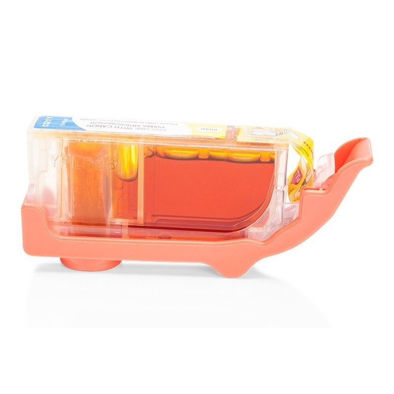 Compatible Canon CLI-521Y ink Yellow with chip