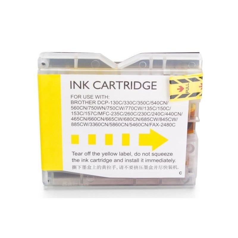 Compatible Brother LC-1000Y ink Yellow