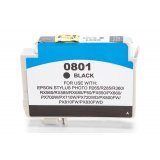 Compatible Epson C13T08014010 / T0801 Ink Black