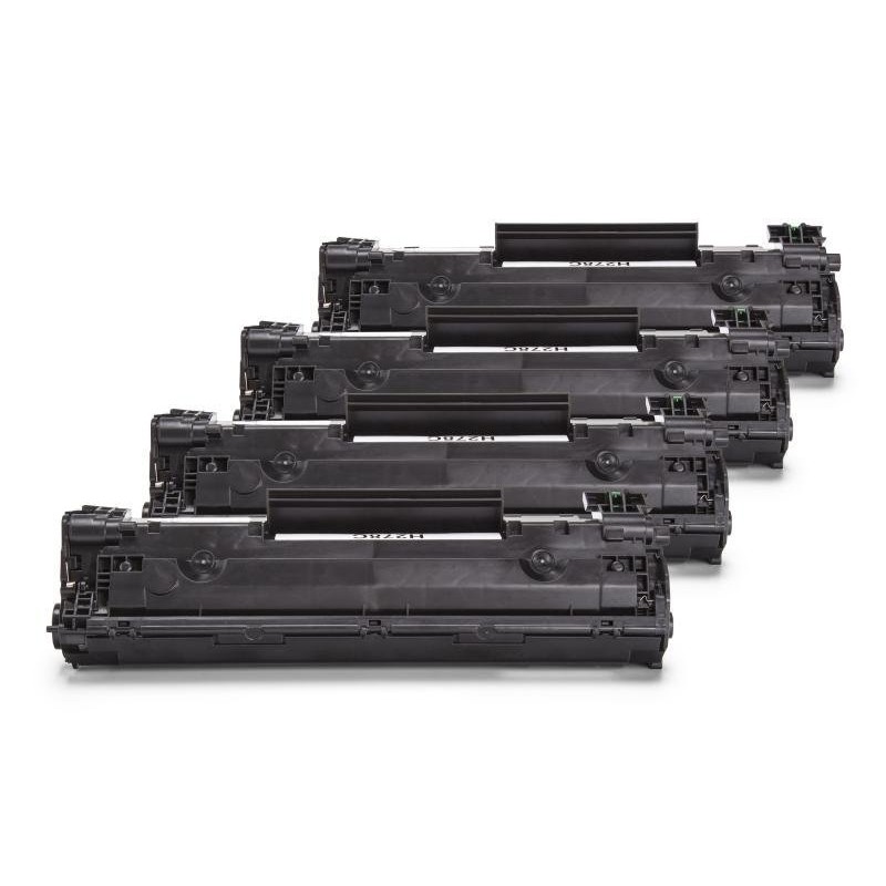 Alternativ zu HP CE278A Toner Schwarz Sparset (4 Stück)