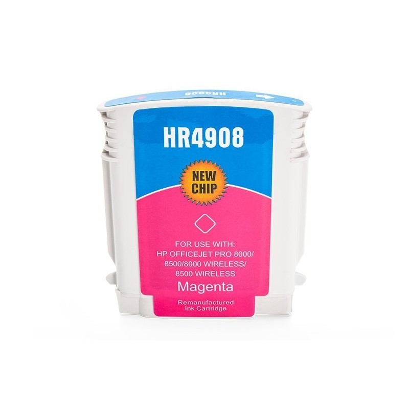 Compatible HP C4908AE / Nr 940 XL Ink Magenta (with chip)