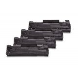 Compatible HP CE285A Toner Black Spar Set (4 pieces)
