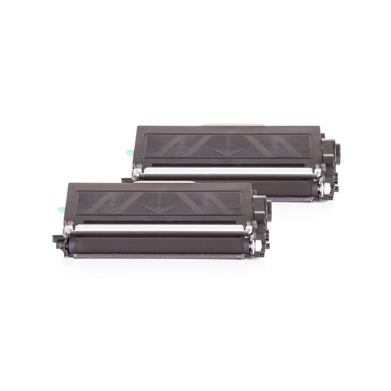 Compatible Brother TN-3380 TWIN Black Spare Set (2 pieces)