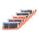 Compatible Canon CLI-551 XL /PGI-550 XL Multipack (PBK,BK,C,M,Y) 5 pieces
