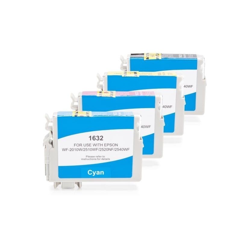 Compatible Epson C13T16364010 / T1636 Ink Multipack (C,M,Y,K)