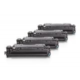 Compatible HP CE505X / 05X Toner Black Spare Set (4 pieces)