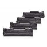 Alternativ zu HP CB436A / 36A Toner Sparset (4 Stück)