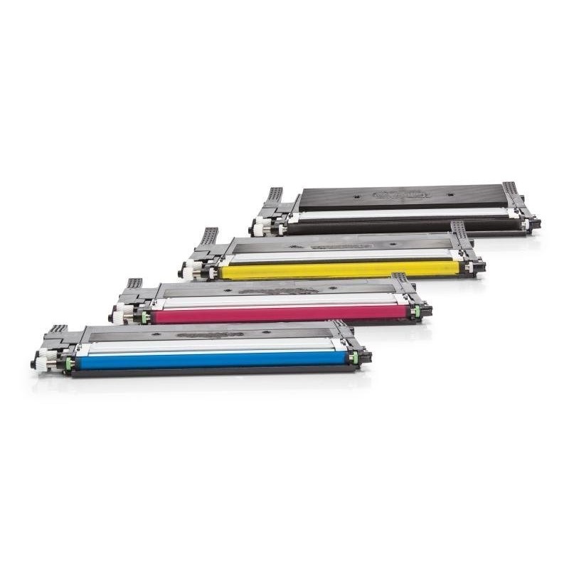 Compatible Samsung CLP-360 / CLT-P406C Toner Spare Set (Black, Cyan, Magenta, Yellow)