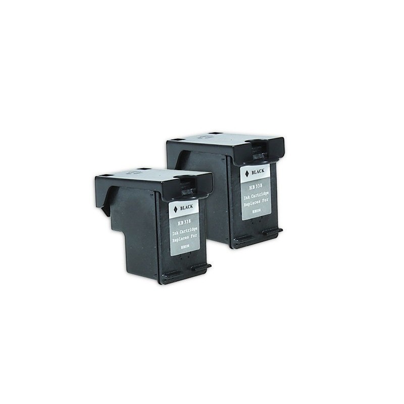 Compatible HP CB331EE / No 338 Ink Black (Double Pack)
