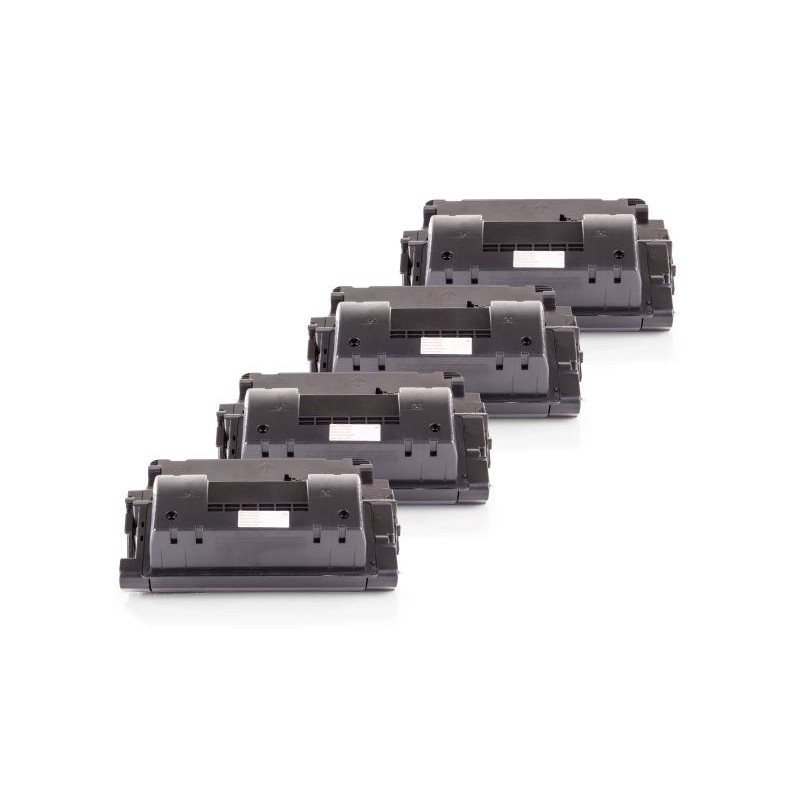 Compatible HP CC364X Toner Black Spar Set (4 pieces)