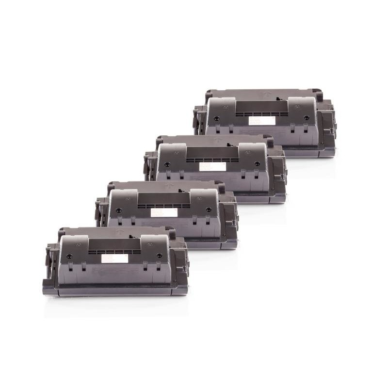 Compatible HP CE390X Toner Black Spar Set (4 pieces)